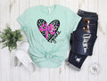 Leopard Heart- 4th grade Graphic Tee - Merch Girls
