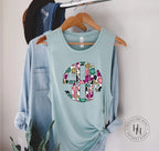 Leopard Spot Monogram Graphic Tee - Merch Girls