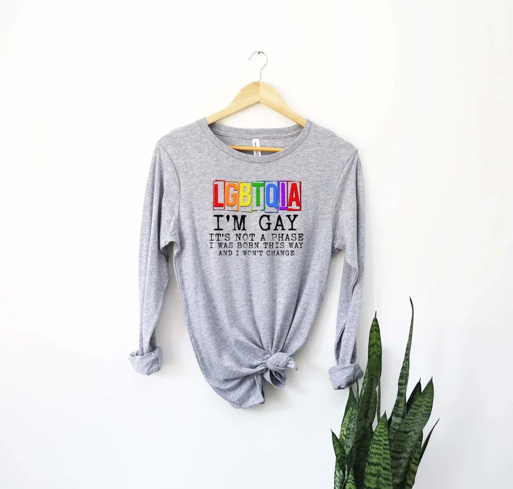 LGBTQIA I'm Gay Graphic Tee - Merch Girls