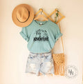 Life Is An Adventure Mountain Graphic Tee - Merch Girls