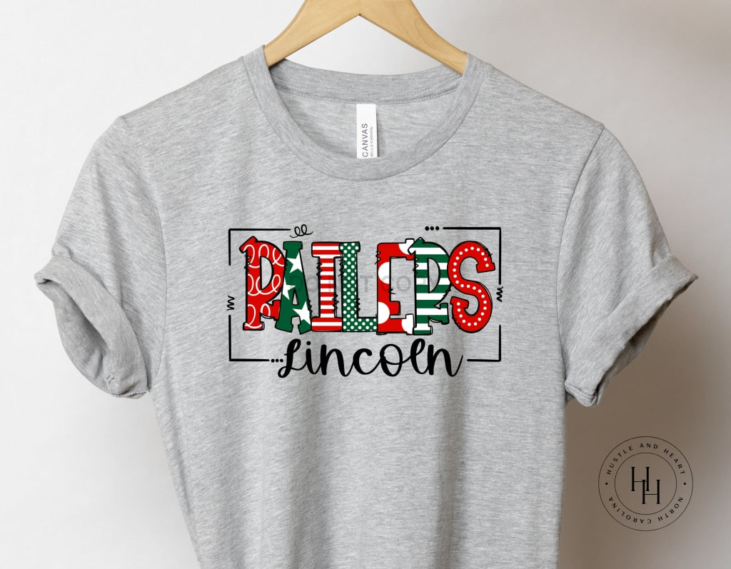 Lincoln Railers Doodle Graphic Tee Unisex