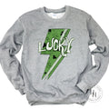 Lucky Lightning Bolt Graphic Tee - Merch Girls