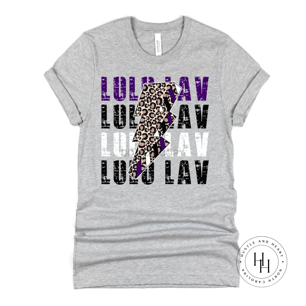 Lulu Lav Lightning Bolt Graphic Tee