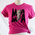 Mama Black Lightning Bolt Graphic Tee - Merch Girls