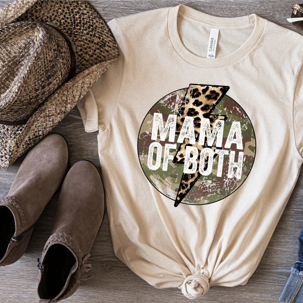 Mama of Both Graphic Tee - Merch Girls