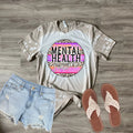 Mental Health Matters Bleach Graphic Tee - Merch Girls
