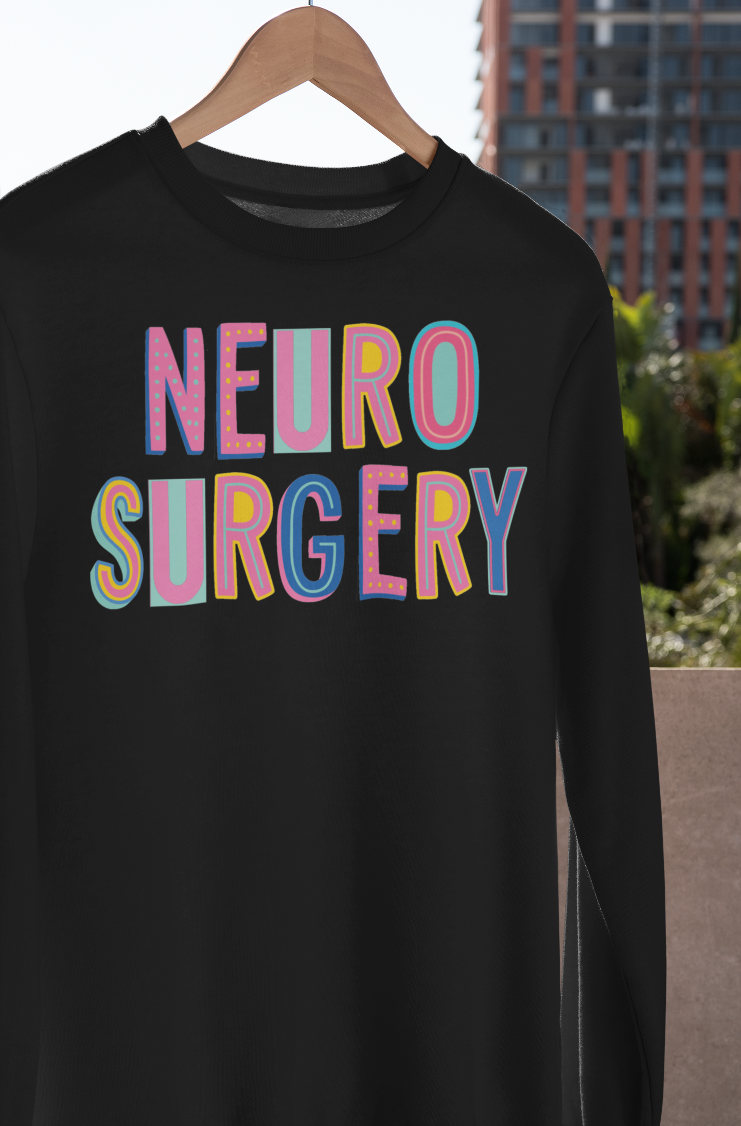 Neurosurgery Colorful Graphic Tee