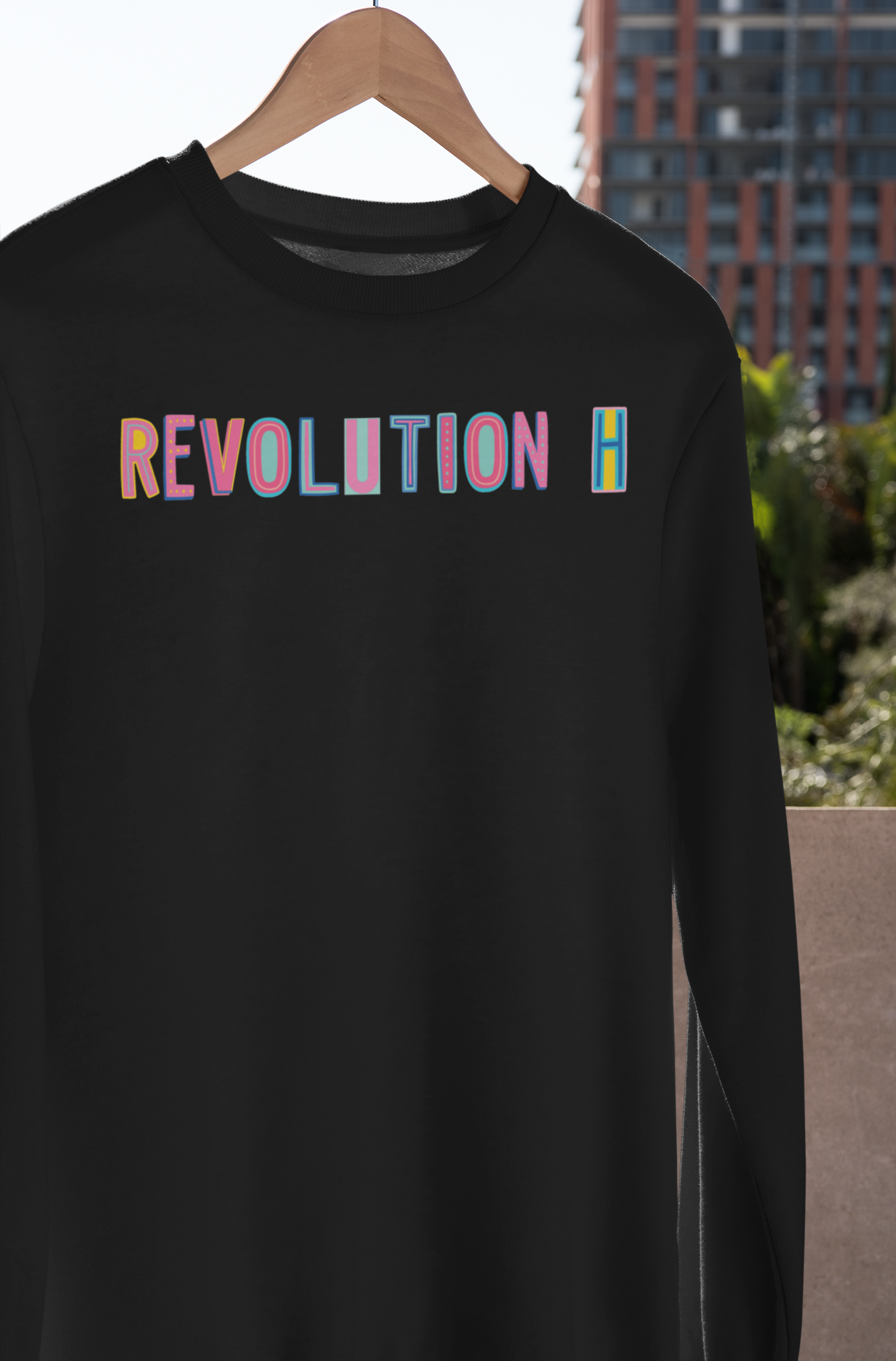 Revolution H Colorful Graphic Tee