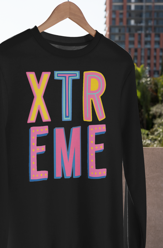 Xtreme Colorful Graphic Tee