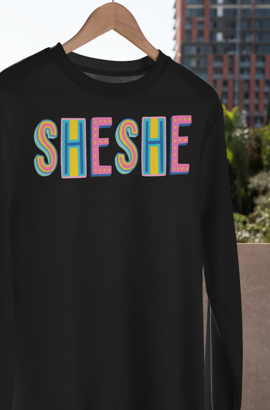 SheShe Colorful Graphic Tee