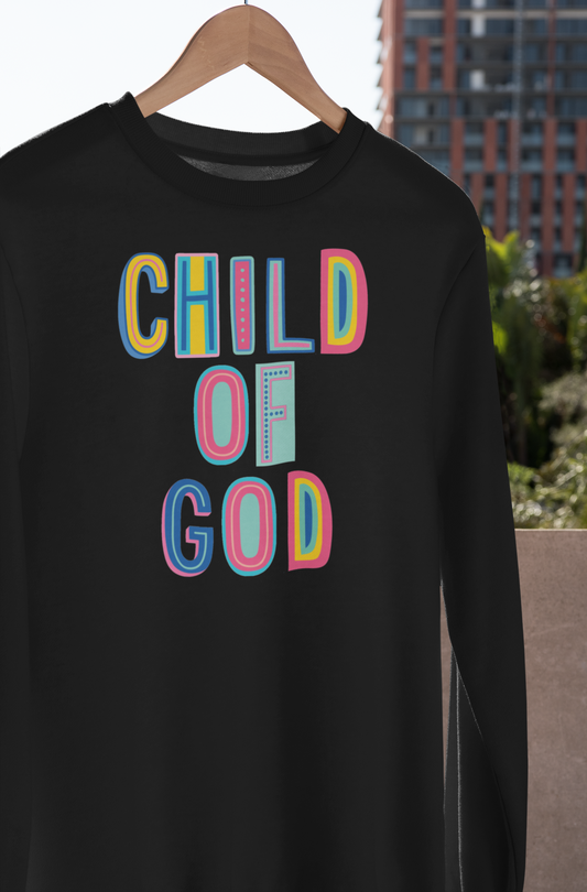 Child of God Colorful Graphic Tee