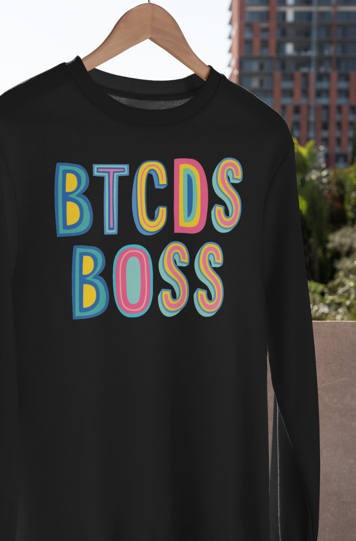 BTCDS Boss Colorful Graphic Tee
