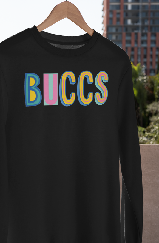 Buccs Colorful Graphic Tee