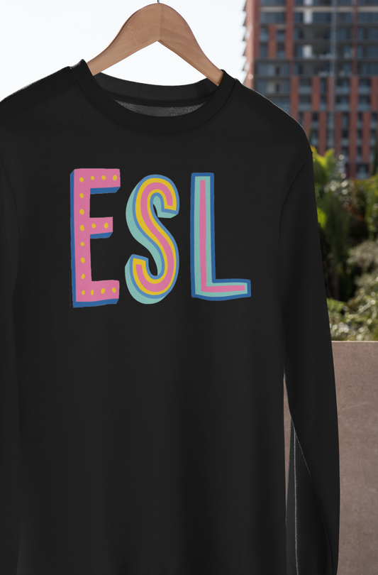 ESL Colorful Graphic Tee