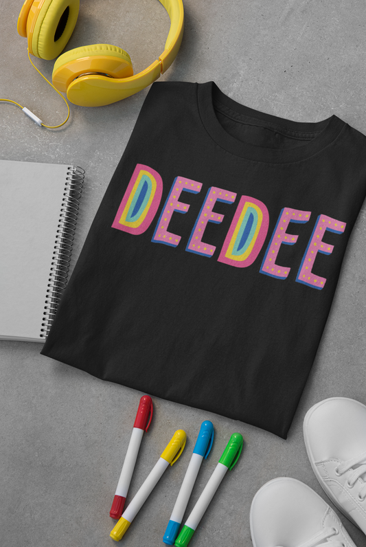 Deedee Colorful Graphic Tee