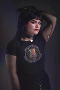 Satan Loves You Just the Way You Are Pride Graphic Tee - Merch Girls