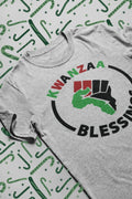 Kwanzaa Blessings Holiday Graphic Tee - Merch Girls