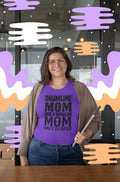 Drumline Mom Like A Regular Mom Only Deafer Graphic Tee - Merch Girls