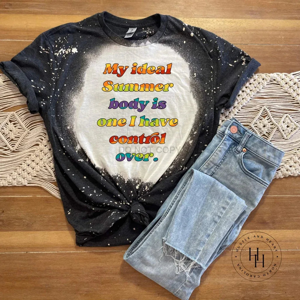 My Ideal Summer Body Graphic Tee - Merch Girls