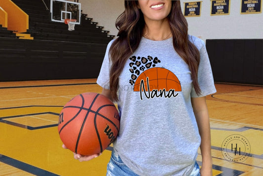 Nana Half Basketball Graphic Tee Shirt