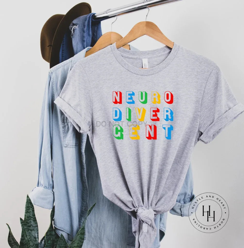 Neurodivergent Graphic Tee - Merch Girls