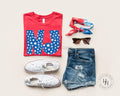 NJ Retro Distressed Star Graphic Tee - Merch Girls