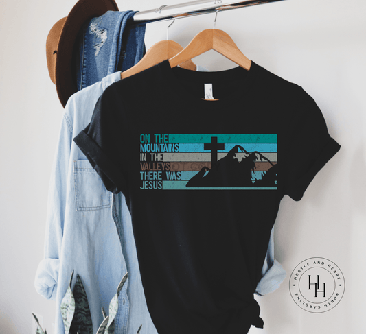 On The Mountains Graphic Tee Dtg