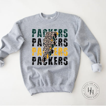 Packers Lightning Bolt Graphic Tee