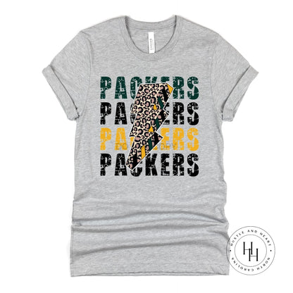 Packers Lightning Bolt Graphic Tee