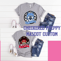 Custom Checkered Preppy Mascot Design Mockup- No Physical Item! - Merch Girls