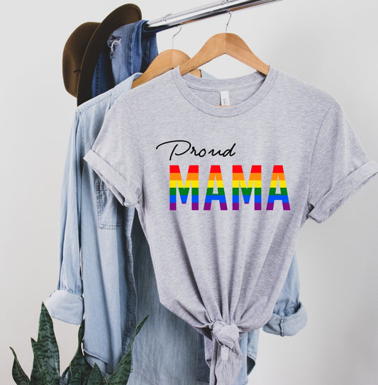Proud Mama Pride Ally Graphic Tee