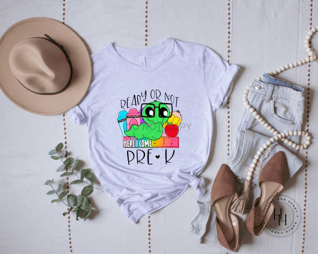 Ready or Not Pre-K Graphic Tee - Merch Girls