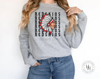 Redskins Repeating Mascot Graphic Tee - Merch Girls