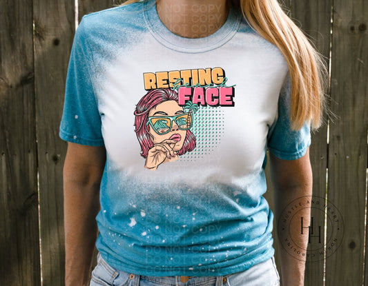 Resting Beach Face - Sublimation Transfer Sublimation