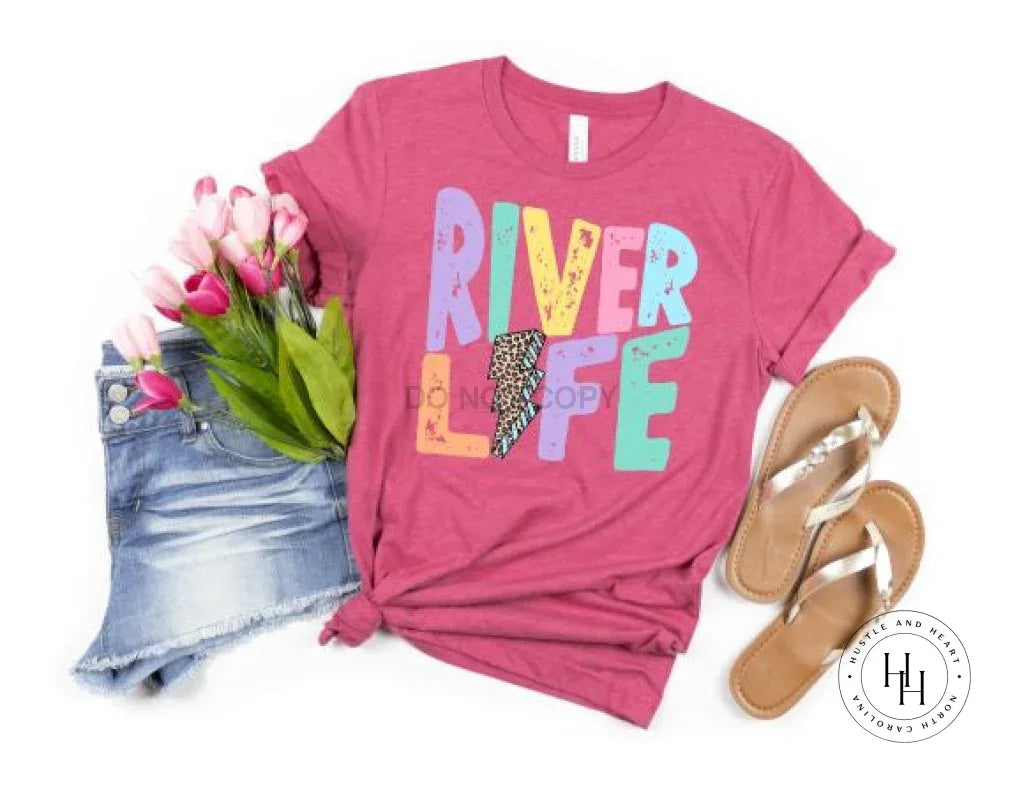 River Life Graphic Tee - Merch Girls
