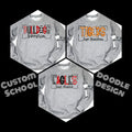 School Doodle Custom Design Mockup- No Physical Item! - Merch Girls