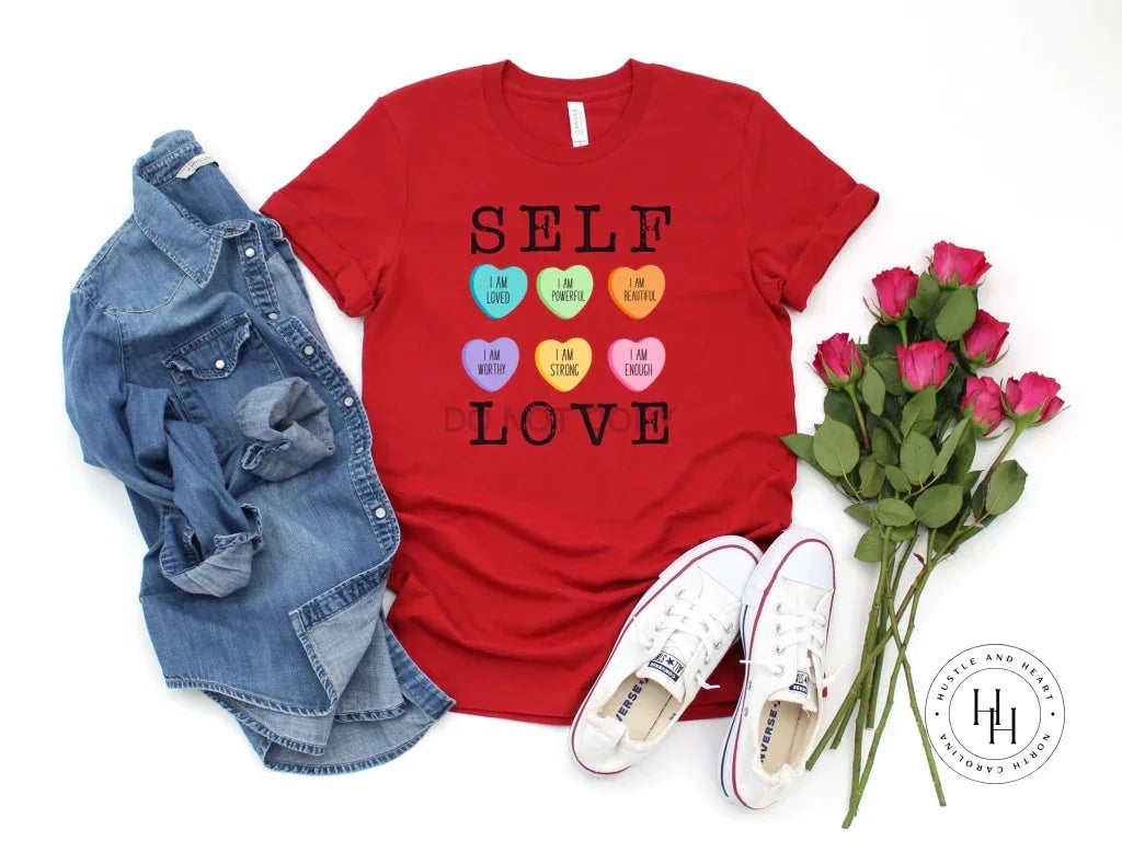 Self Love Conversation Hearts - Merch Girls