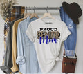 Senior Mom Royal Graphic Tee - Merch Girls
