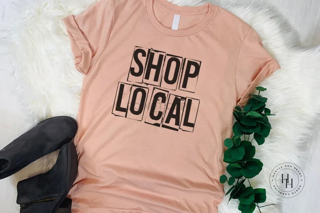 Shop Local Graphic Tee - Merch Girls