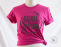 Small Business Owner Leopard Wreath Graphic Tee - Merch Girls