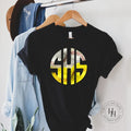 Softball Baseball Monogram Graphic Tee - Merch Girls