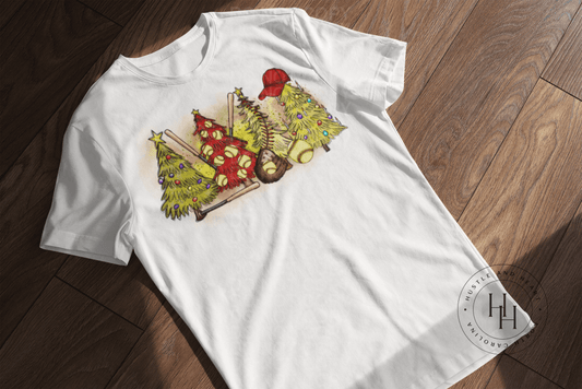 Softball Christmas Tree - Sublimation Transfer Sublimation