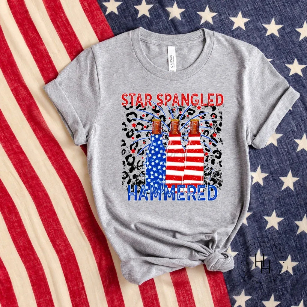 Star Spangled Hammered Graphic Tee - Merch Girls