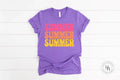 Summer Repeating Graphic Tee - Merch Girls