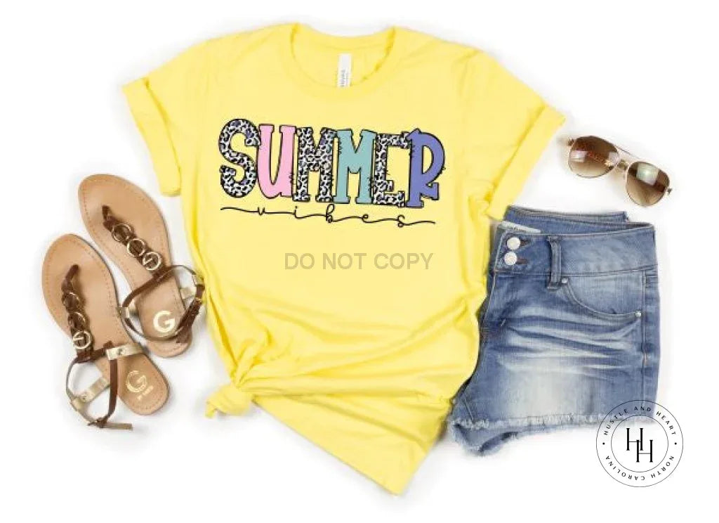 Summer Vibes Graphic Tee - Merch Girls
