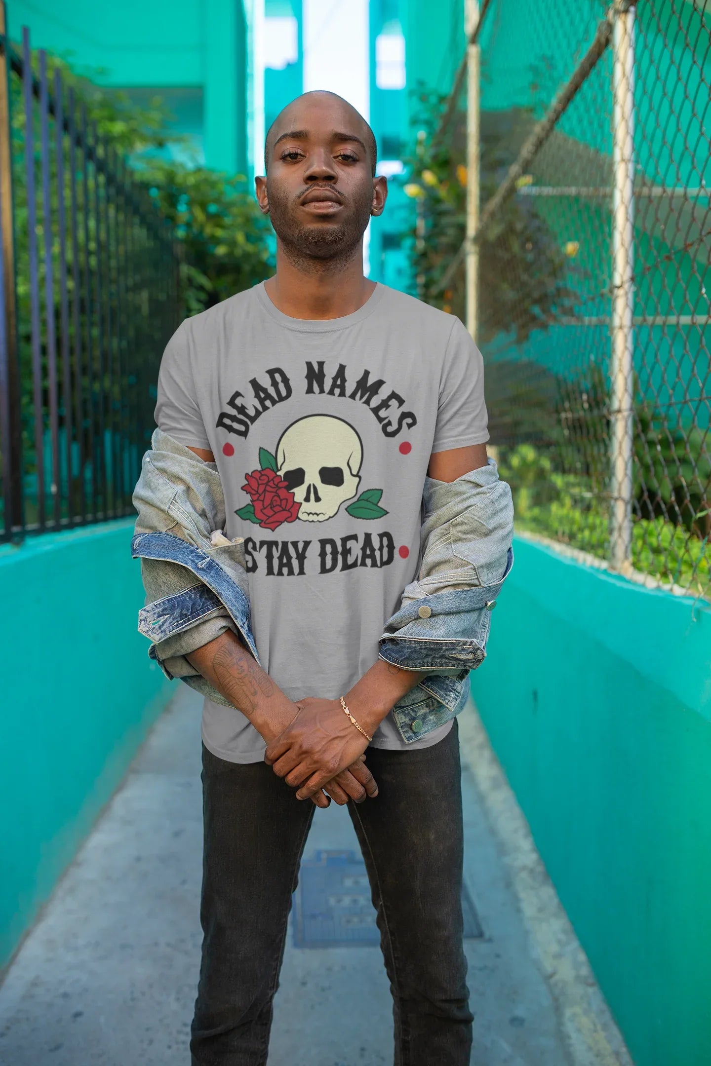 Dead Names Stay Dead Graphic Tee - Merch Girls