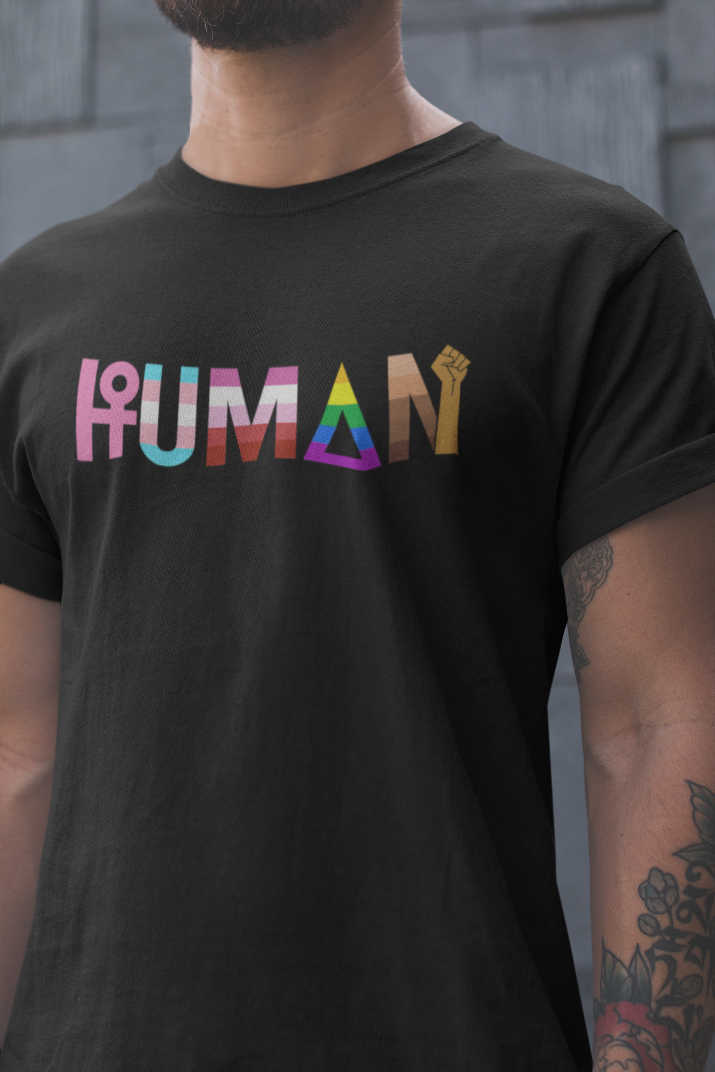 HUMAN Graphic Tee