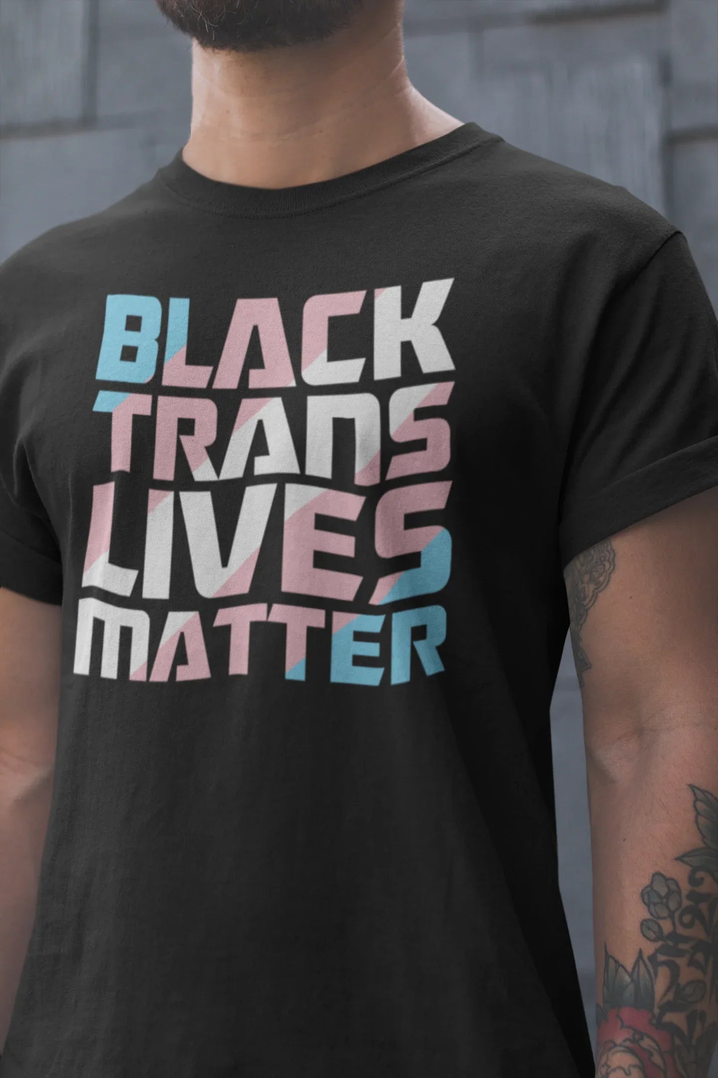 Black Trans Lives Matter Graphic Tee - Merch Girls