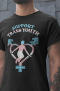 Support Trans Youth Graphic Tee - Merch Girls