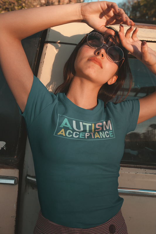 Autism Acceptance Neurodiversity Graphic Tee